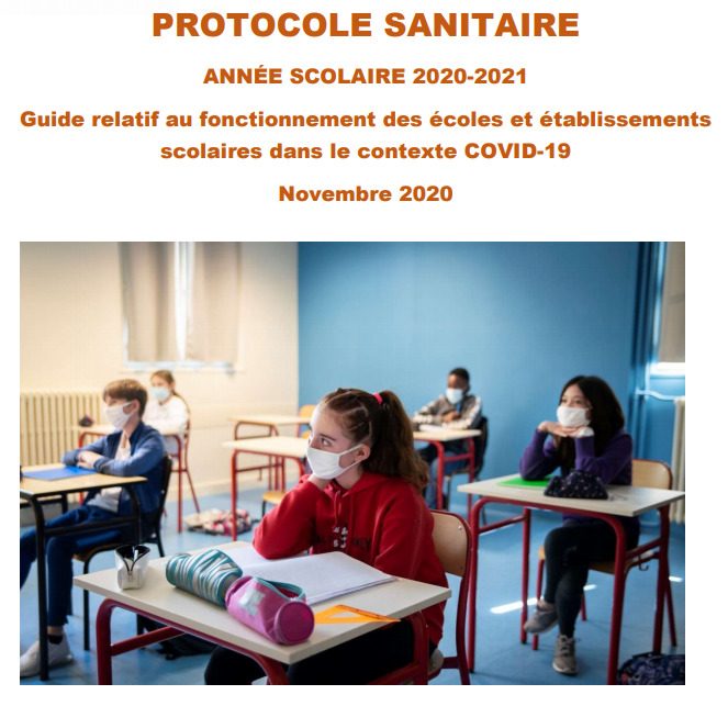 Protocole sanitaire Re-confinement