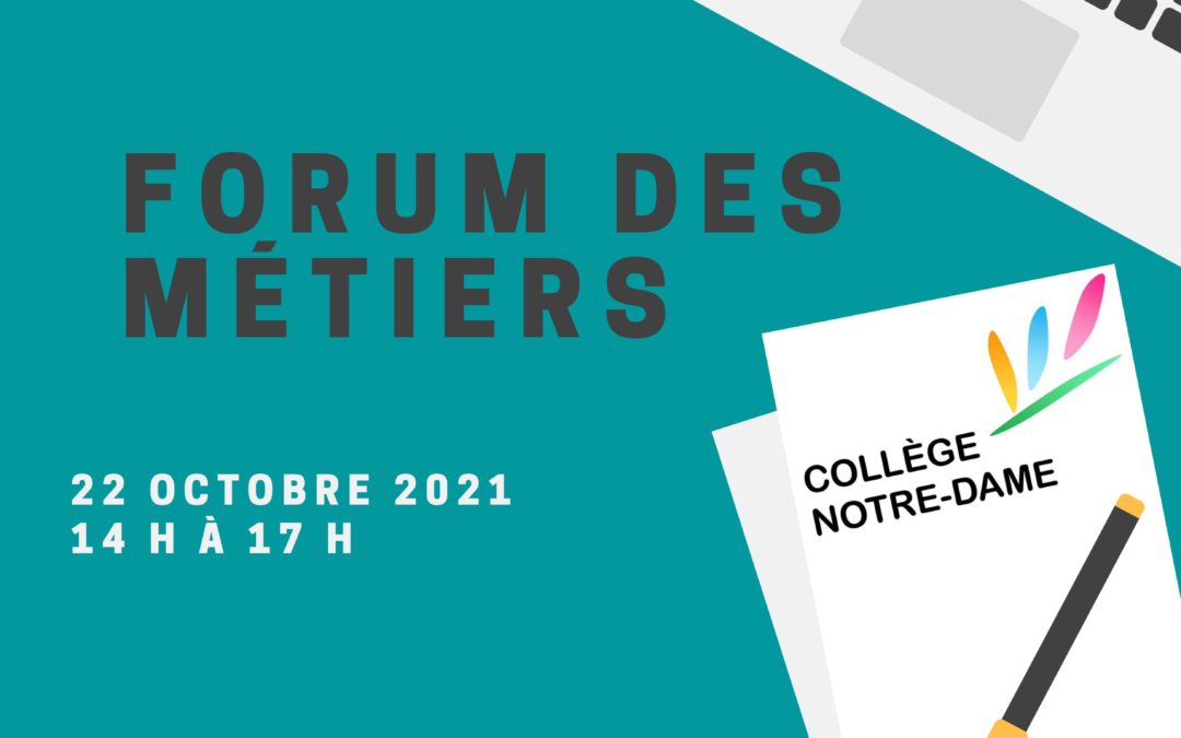 FORUM DES METIERS EDITION 2021