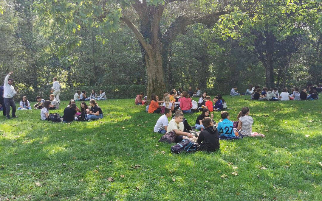 Après midi de cohésion pour les 5e