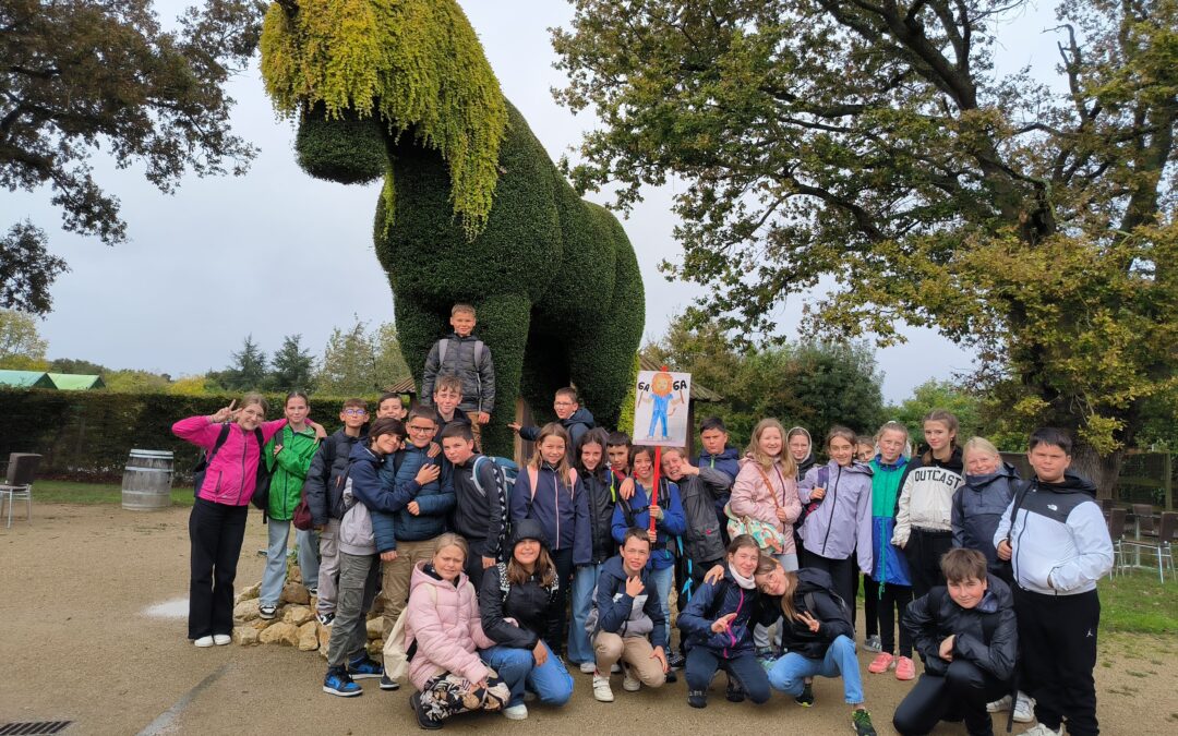 Journée de cohésion à Terra Botanica pour les 6e